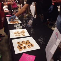 Asheville Wine and Food Festival - Trout in many forms from Sunburst Trout Farms. Jerky, dip, smoked, caviar.