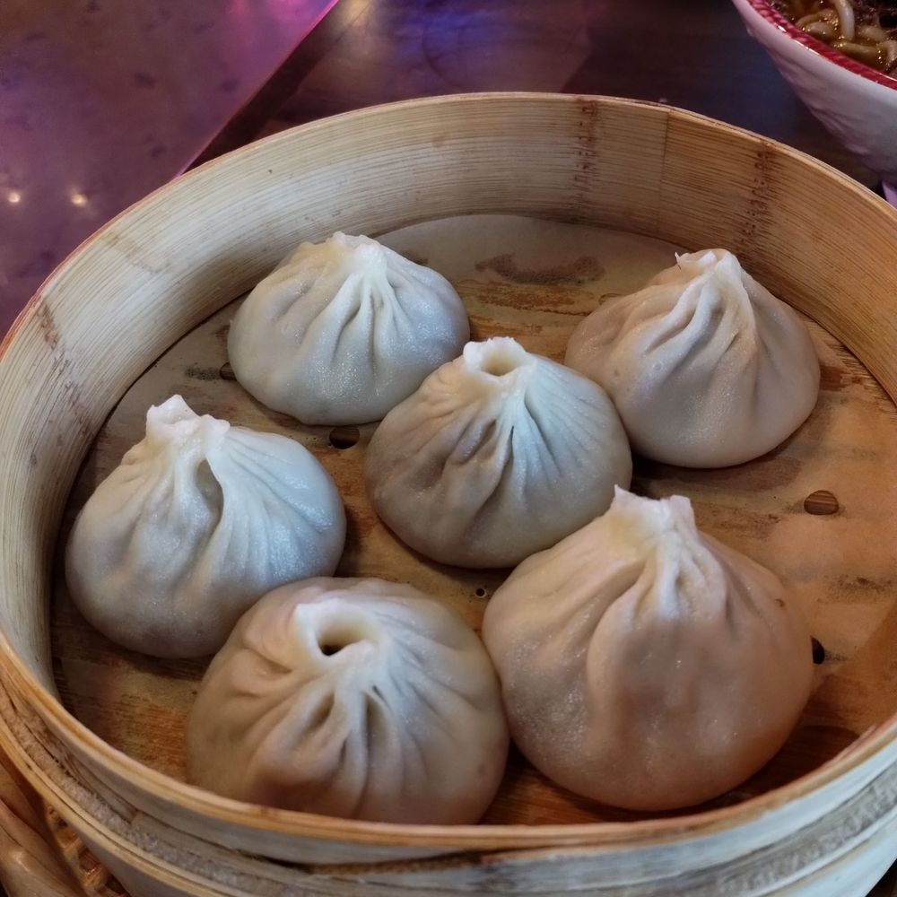 Dragon Casa - Birria Xiao Long Baos filled with the rich beef broth. - Asian Fusion Near Me - Dallas, Texas