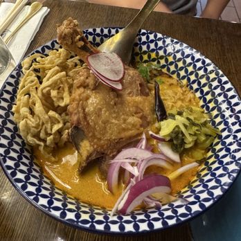 Kam Rai Thai - Khao Soi Gai Confit - Cocktail Bars Near Me - Astoria, New York Kam Rai Thai - Khao Soi Gai Confit - Cocktail Bars Near Me - Astoria, New York
