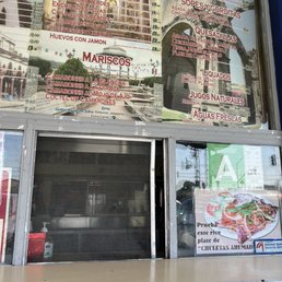the menu of a restaurant