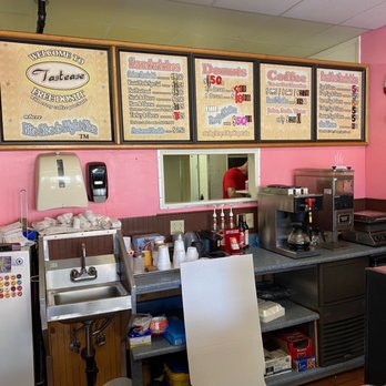 Tastease - Behind Counter & Menu - Donuts Near Me - Hartford, Connecticut Tastease - Behind Counter & Menu - Donuts Near Me - Hartford, Connecticut