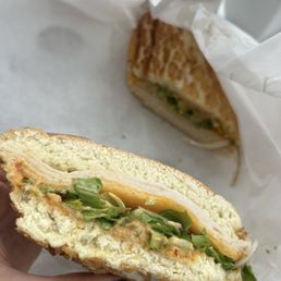 build your own sandwich - chipotle mayo