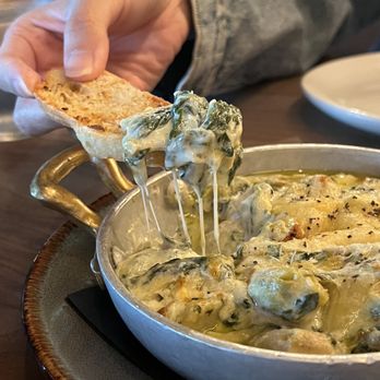 Eureka! - Spinach & Artichoke Dip - Burgers Near Me - Ontario, California Eureka! - Spinach & Artichoke Dip - Burgers Near Me - Ontario, California