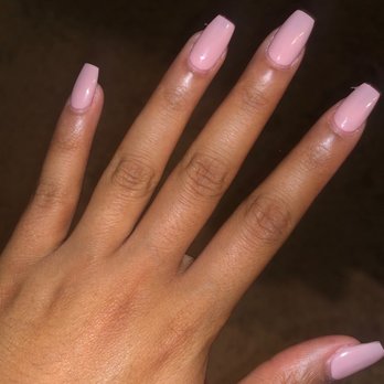 Van's Lotus Nails Spa - The shaping I had to do at home cause the shape my nail tech did was not coffin - Nail Salons Near Me - Verona, New Jersey Van's Lotus Nails Spa - The shaping I had to do at home cause the shape my nail tech did was not coffin - Nail Salons Near Me - Verona, New Jersey