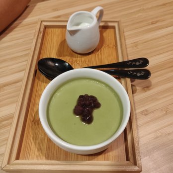 Kyuramen - Cherry Hill - matcha pudding (free with Yelp check in) - Ramen Near Me - Cherry Hill, New Jersey