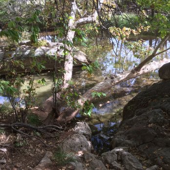 Montezuma Well - Stream below - Landmarks & Historical Buildings Near Me - Rimrock, Arizona