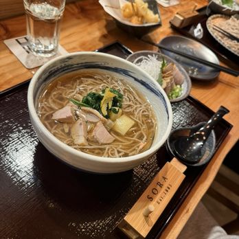 Sora Dining Soba - Kamo Namban - Japanese Near Me - San Francisco, California Sora Dining Soba - Kamo Namban - Japanese Near Me - San Francisco, California