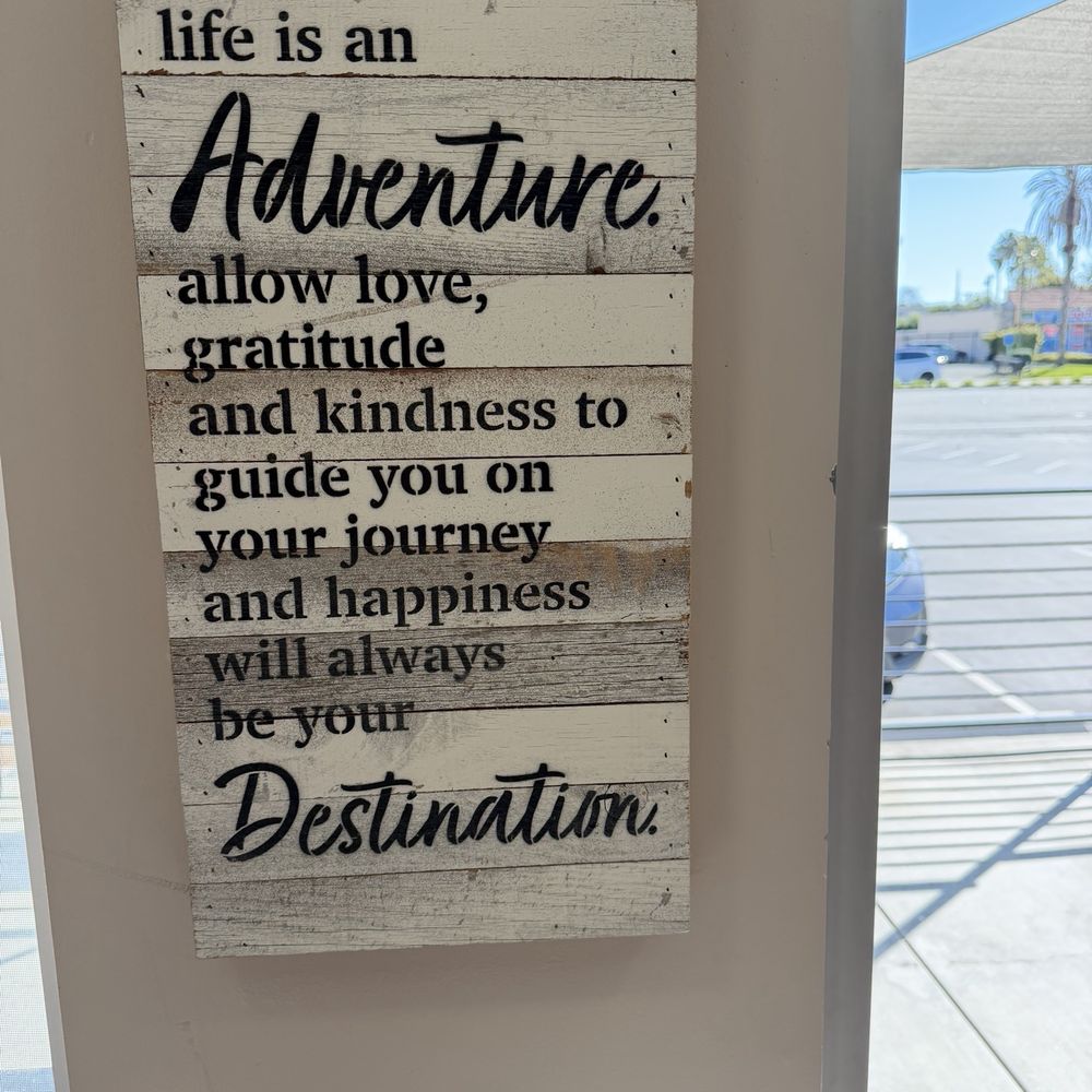 Acai Point HB - A very cool art quote on the wall. - Juice Bars & Smoothies Near Me - Huntington Beach, California Acai Point HB - A very cool art quote on the wall. - Juice Bars & Smoothies Near Me - Huntington Beach, California