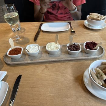 Lola - Spreads and pita (all excluding cauliflower anchovy) - Greek Near Me - Seattle, Washington Lola - Spreads and pita (all excluding cauliflower anchovy) - Greek Near Me - Seattle, Washington
