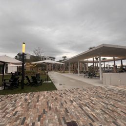 Outdoor seating area
