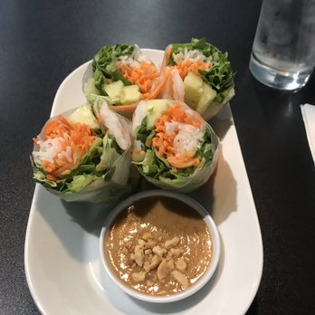 Thai Bistro - Fresh Rolls with Shrimp - Thai Near Me - Bartlett, Tennessee Thai Bistro - Fresh Rolls with Shrimp - Thai Near Me - Bartlett, Tennessee