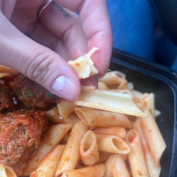 Sauce Pizza & Wine - Example of how stiff noodles were - Italian Near Me - Tucson, Arizona
