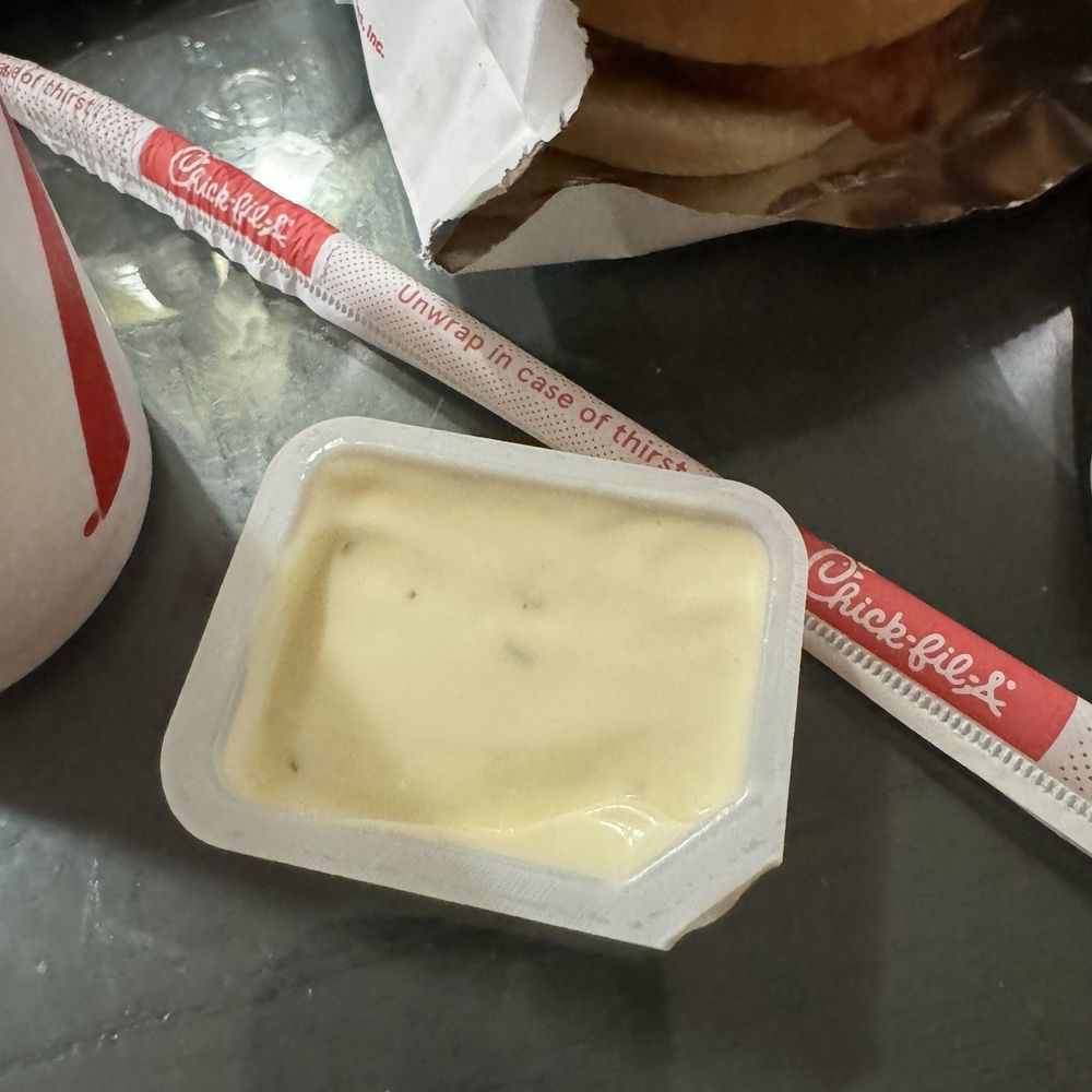 Chick-fil-A - The ranch and associate told me to share - Fast Food Near Me - Sacramento, California