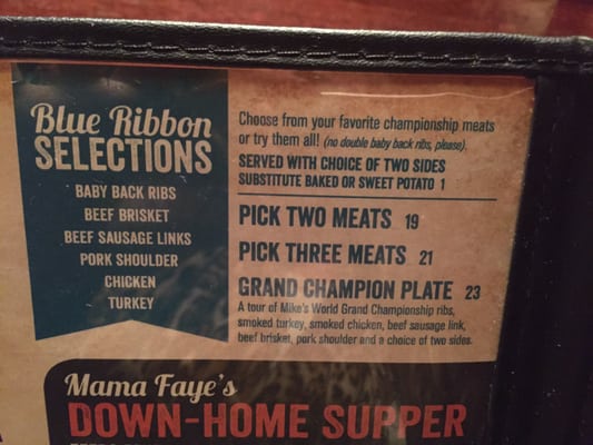 Menu photo 5 17th Street Barbecue Murphysboro, IL Menu photo 5 17th Street Barbecue Murphysboro, IL