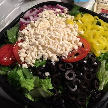 Marco's Pizza - a salad with olives, tomatoes, and feta cheese - Pizza Near Me - Mentor on the Lake, Ohio Marco's Pizza - a salad with olives, tomatoes, and feta cheese - Pizza Near Me - Mentor on the Lake, Ohio