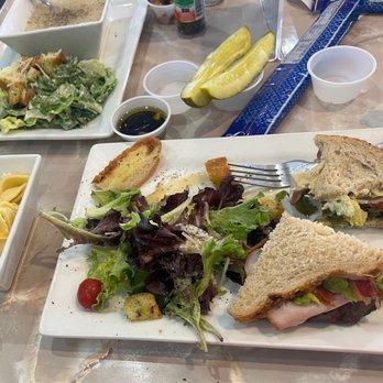 Cafe Express - Turkey & Swiss, Kids Mac & Cheese, Caesar Salad, Single Side Spring Mix Side Salad, Creamy Potato Soup. - Sandwiches Near Me - Houston, Texas Cafe Express - Turkey & Swiss, Kids Mac & Cheese, Caesar Salad, Single Side Spring Mix Side Salad, Creamy Potato Soup. - Sandwiches Near Me - Houston, Texas