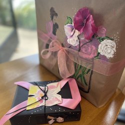 The Brighter Side - More cute package, hand painted.