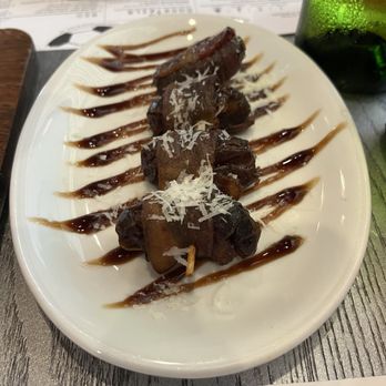 Sixty Vines - Bacon Wrapped Dates - New American Near Me - Plano, Texas Sixty Vines - Bacon Wrapped Dates - New American Near Me - Plano, Texas