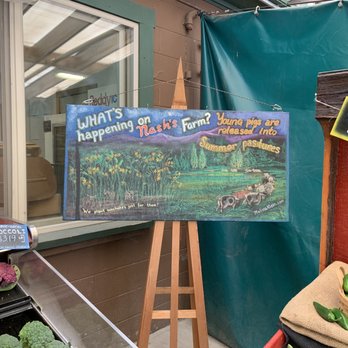 Nash's Organic Produce - a display of vegetables - Organic Stores Near Me - Sequim, Washington