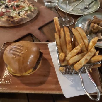 The Cage - Bacon cheeseburger w/fries - Cocktail Bars Near Me - Warrington, Pennsylvania The Cage - Bacon cheeseburger w/fries - Cocktail Bars Near Me - Warrington, Pennsylvania