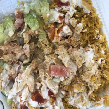 AustinMed Break - Chicken Shawarma over Rice Plate - forgot to take a pic of the nice presentation.. but really enjoyed this. Tasty! - Food Trucks Near Me - Austin, Texas