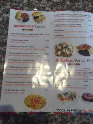Menu photo 7 Channy's Comidas Guatemaltecas Hawthorne, CA