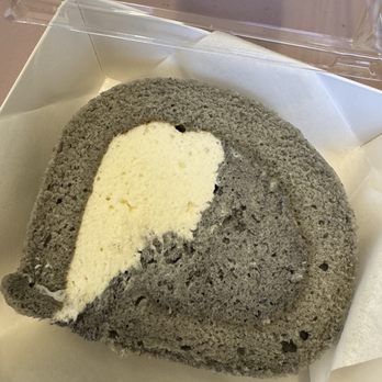 Temp & Time - Black sesame roll cake - Desserts Near Me - Menlo Park, California Temp & Time - Black sesame roll cake - Desserts Near Me - Menlo Park, California