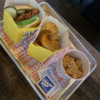 The Brakeman - Chicken sandwich, twister fries, mac and cheese - Beer Bar Near Me - Detroit, Michigan The Brakeman - Chicken sandwich, twister fries, mac and cheese - Beer Bar Near Me - Detroit, Michigan