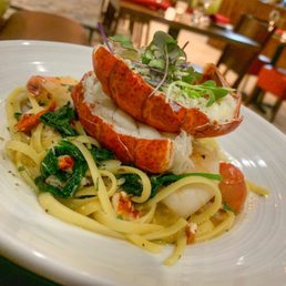 Lobster & shrimp scampi Lobster & shrimp scampi