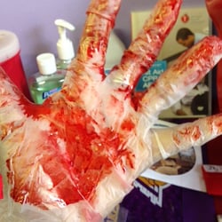 Perfect Match Domestic Agency - We practice in class with artificial blood