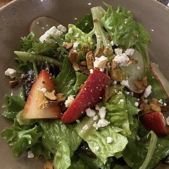 Meril - Strawberry salad, so good- loved the dressing. - New American Near Me - New Orleans, Louisiana