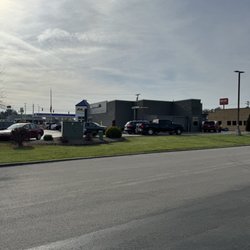 Tesla Supercharger - McDonald's from the chargers