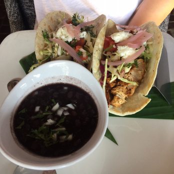 Gabbi's Mexican Kitchen - Chicken tacos on flour tortillas - Mexican Near Me - Orange, California