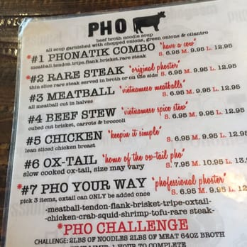 Phonatik - Pho Challenge! - Vietnamese Near Me - Anchorage, Alaska