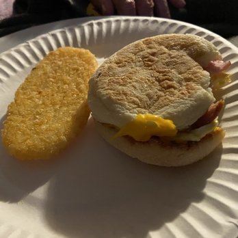 McDonald's - Egg ham sandwich hash brown - Fast Food Near Me - Redlands, California