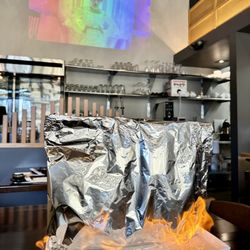 Nonstop Sushi & Sake Bar - Camp Fire Roll!!