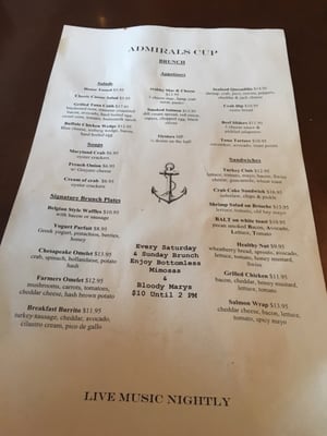 Menu photo 4 The Admiral's Cup Baltimore, MD