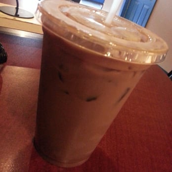 Backroads Coffee - Iced mocha, no whip with raspberry - Coffee & Tea Near Me - Hayward, Wisconsin