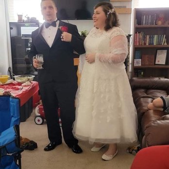 David's Bridal - My daughter, Rachel, and her new husband, Aaron. ( The happy couple) . - Bridal Near Me - Anchorage, Alaska