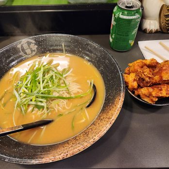 Suisen Ramen - Fried chicken and thin noodle Ramen in miso broth - Ramen Near Me - Oxnard, California
