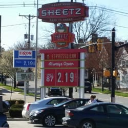 Sheetz - It generally has the cheapest price for gas around.