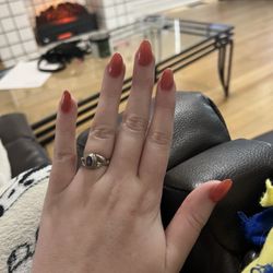 304 Nails - Full set oval shape gel-$60!! (Super cheap)