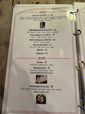 Menu photo 8 Bada Kitchen Seaside, CA Menu photo 8 Bada Kitchen Seaside, CA