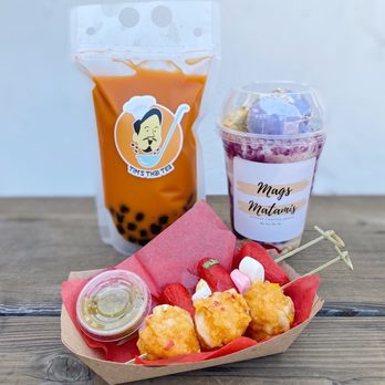 Tim’s Thai Tea - Thai tea, halo halo, sweet sausage sticks and lobster balls - Desserts Near Me - San Gabriel , California