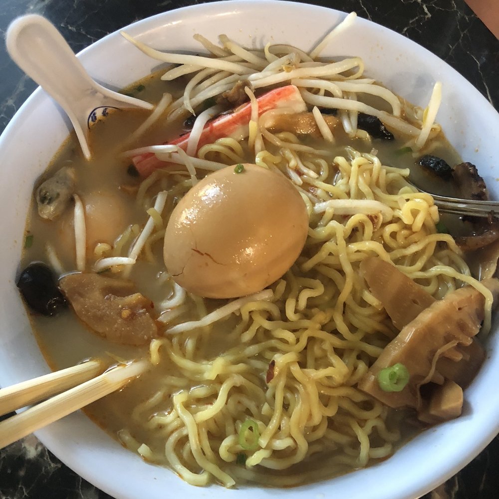 Ramen 101 - Mild Miso Ramen with seafood - Ramen Near Me - Castro Valley, California Ramen 101 - Mild Miso Ramen with seafood - Ramen Near Me - Castro Valley, California