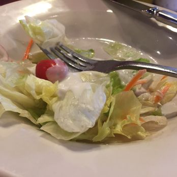 Texas Seafood & Steakhouse - Side salad comes with your meal. - Seafood Near Me - Somerville, Texas