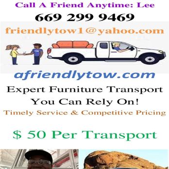 A Friendly Tow - Couriers & Delivery Services Near Me - San Jose, California A Friendly Tow - Couriers & Delivery Services Near Me - San Jose, California