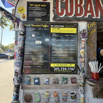 Cuban Coffee Queen Waterfront - Menu - Coffee & Tea Near Me - Key West, Florida
