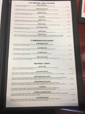 Menu photo 5 Caddo Cafe Glenwood, AR
