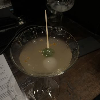 Hooch Craft Cocktail Bar - Cacio e pepe martini - Tapas/Small Plates Near Me - Aspen, Colorado